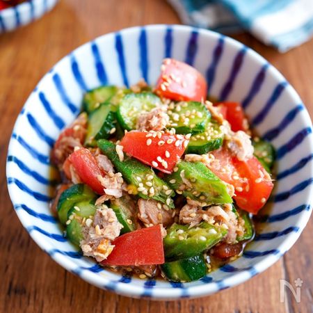 夏野菜とツナの中華サラダ ごま油香る 夏の副菜 By Coto レシピサイト Nadia ナディア プロの料理家のおいしいレシピ 夏野菜とツナの中華サラダ ごま油香る 夏の副菜 By Coto レシピサイト Nadia ナディア プロの料理家のおいしいレシピ