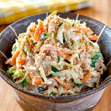 【切り干し大根のごまマヨサラダ】パリッと食感が美味しい♡