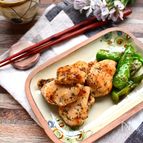鶏むね肉のゆかりマヨ焼き　【作り置きOK】