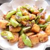 ご飯進む！【厚揚げと万願寺とうがらしの味噌炒め】腸活レシピ