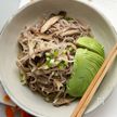 大根と椎茸のそばサラダ