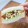 パンやさん以上⁉︎BBLT!バジルベーコンレタストマトサンドの工程6
