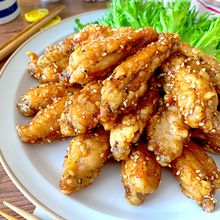 宴会にはやっぱりこれ‼︎【絶品手羽揚げの甘辛だれ】