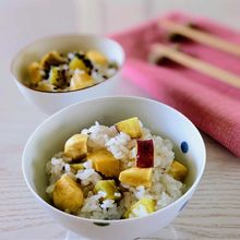 【栗いもご飯】栗が甘くなくても、さつまいもの名わき役が活躍!