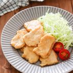 柔らか鶏胸肉の生姜焼き♪綺麗に薄切りにする方法