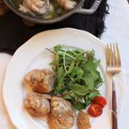 お箸でほぐれる♪　柔らか鶏肉のコンフィ　