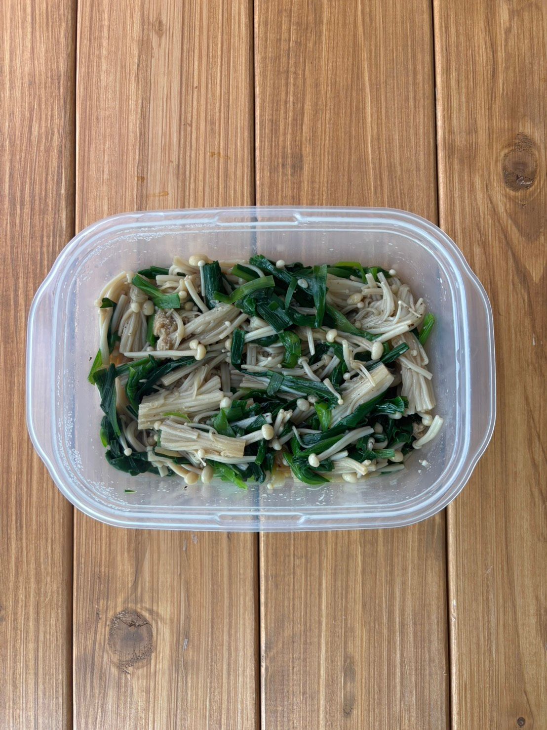 レンジ5分！【無限にらえのき】胡麻油香るシャキシャキ食感♩ | レシピ