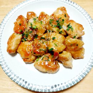 よっこの作ってみた!投稿(簡単なおかずレシピ♪鶏むね肉のうま味噌炒め)