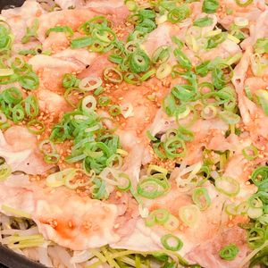 ミルクの作ってみた!投稿(ワンパン10分！【豚こま肉×もやし蒸ししゃぶ】胡麻ポン酢ダレ)