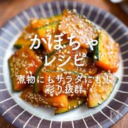 「かぼちゃレシピ」42選｜煮物にもサラダにも！彩り抜群