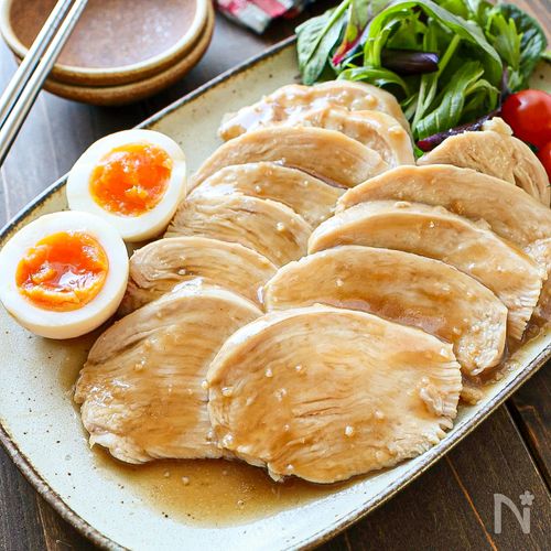 【しっとり鶏むねチャーシュー】ぷるっぷる！しっとり！