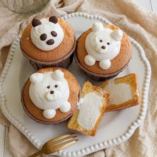 ホットケーキミックスで簡単!くまさんの生シフォン
