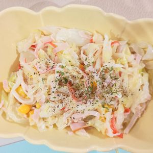 milkの作ってみた!投稿(ヘルシーだけど旨みたっぷり♩我が家の定番コールスロー)