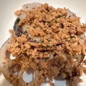 イトマルの作ってみた!投稿(『焼きれんこんのそぼろ炒め』ごはんに合う！)