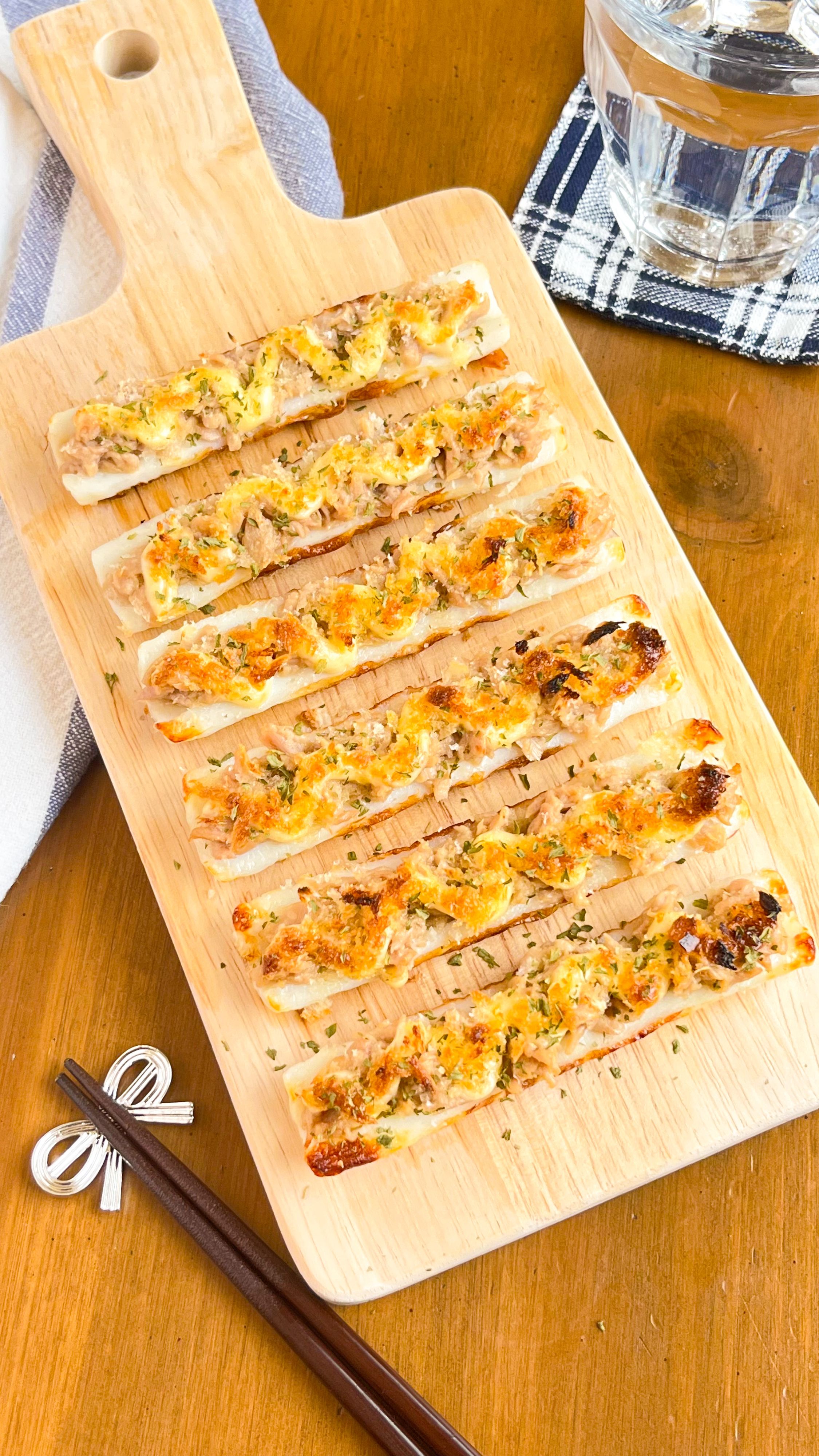 ちくわのサクサクツナマヨ焼き | レシピサイトNadia