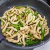 鶏むね肉の甘辛チンジャオ炒めの工程5