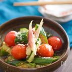 夏野菜のねぎだくマリネ