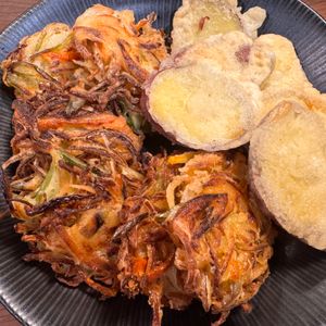 フミの作ってみた!投稿(揚げない　サクサク野菜かき揚げ)