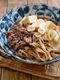 めんつゆ&レンジで簡単!*スタミナ舞茸肉豆腐*無水調理