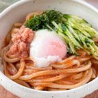 混ぜるだけ◎ピリ辛やみつき【明太ビビンうどん】