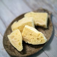 ポリ袋で作るフルーツ蒸しパン