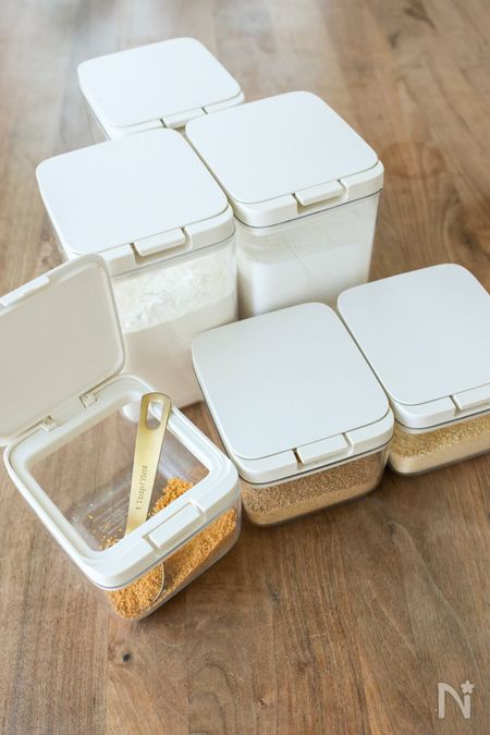 使い勝手が良すぎてサイズ違いでそろえたい「マーナの調味料ポット」