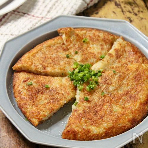 カリもち食感♪新じゃがの明太チーズガレット