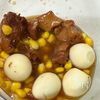 【火を使わず5分】焼き鳥缶とコーンの甘辛うずら丼の工程1