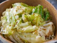 食材ひとつ！『やみつきキャベツ』