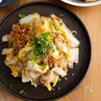 『豚バラ白菜のピリ辛春雨炒め』白菜たっぷり！簡単おかず♪