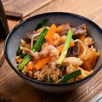 贅沢釜飯「ダブルミートビビンバ釜飯」