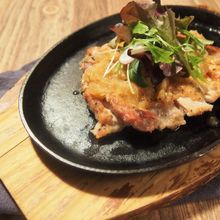 パリッとチキンのエスニックおろし サラダ添え