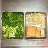 【豚肉、厚揚げ、小松菜のごまみそ炒め】ボリューム♪の工程1