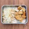 レンジで一発♪味しみ【えのきと厚揚げの甘辛煮】の工程1