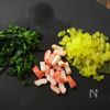 朝ごはんやお弁当に!お野菜チュモッパの工程1