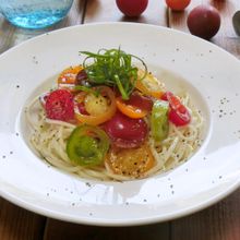 ぶっかけカラフルトマト麺
