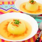 レンチンで時短トロトロ♪丸ごと玉ねぎのアジアンスープ