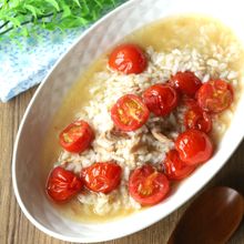 レンジで簡単！冷凍ご飯で10分で完成！ツナトマトリゾット