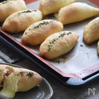 【発酵不要・作り置き】好きな具材で楽しむカルツォーネ風パン。
