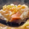 鮭1切れで節約♪鮭とふわふわ卵の雑炊
