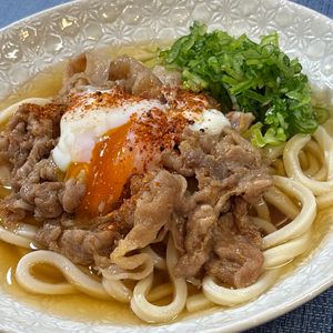 楽ラク手抜キッチン🐶🐾の作ってみた!投稿(黄金のつゆが決め手◎疲れた日に作りたい簡単肉うどん)