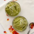 抹茶のバナナアイスクリーム