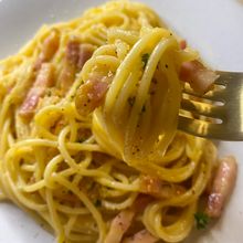 【生クリーム不使用♪】卵とチーズのカルボナーラ