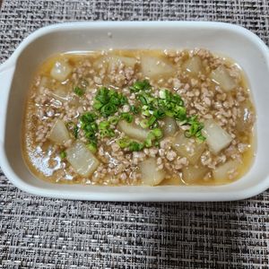 とももの作ってみた!投稿(【大根のゆず塩麻婆】柚子胡椒香る和風な麻婆豆腐!)