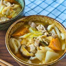 かぼちゃがトロトロ♩ほうとう風うどん