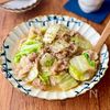白菜と塩麹豚の中華風とろみ炒めの工程4