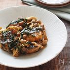 フライパンひとつ！鮭ときのこの青じそ照り焼き。