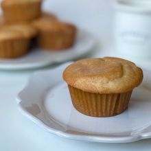 卵・乳なし♡ふわもち♪しっとり！米粉のプレーンマフィン