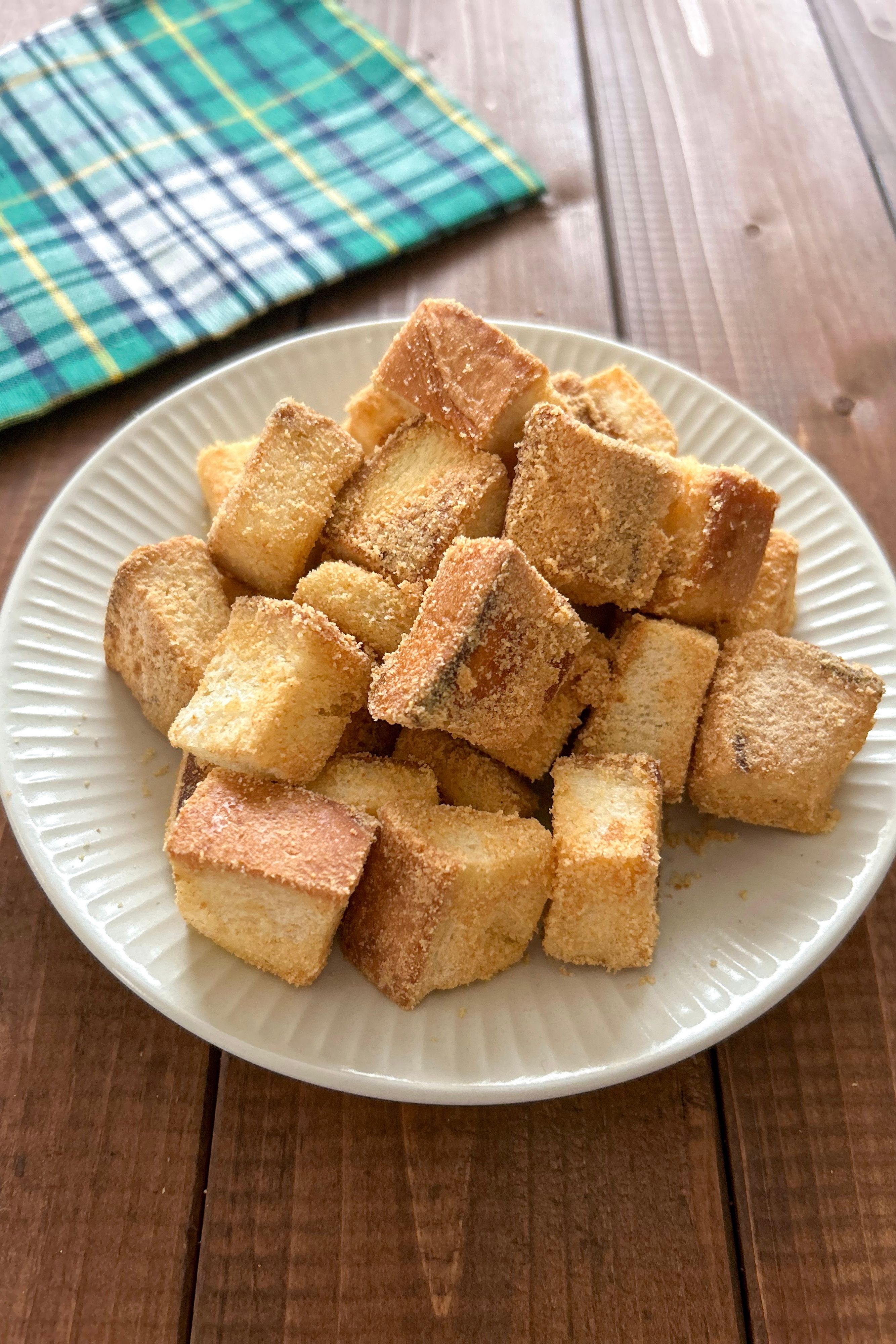 食べたら虜♡5分で完成！【きなこラスク】🧑🏻‍🍳🧡 | レシピサイトNadia