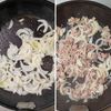 かぼちゃのひき肉グラタン│ほっくり甘い♪秋のワンパンごちそうの工程2